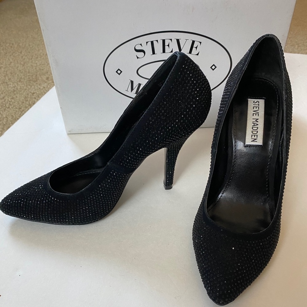 Steve Madden Black Heels